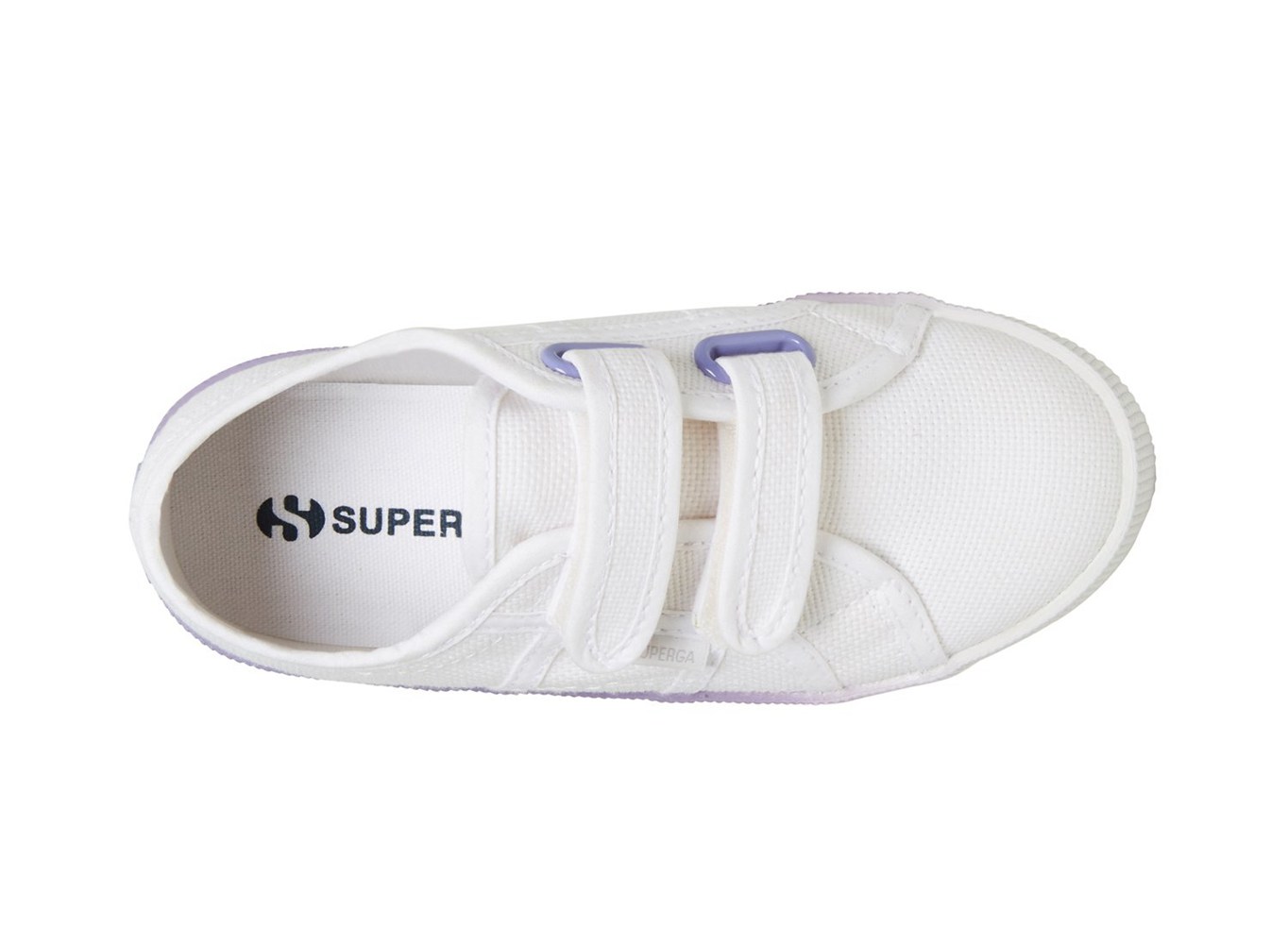 Tenis Infantil Branco - Superga 2750 Cotbumperstrapgradientj - HMCPQ-7390